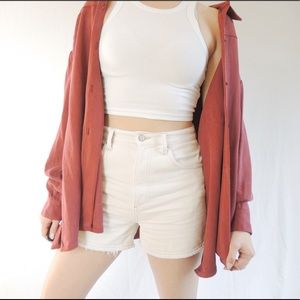 Cranberry overshirt shacket